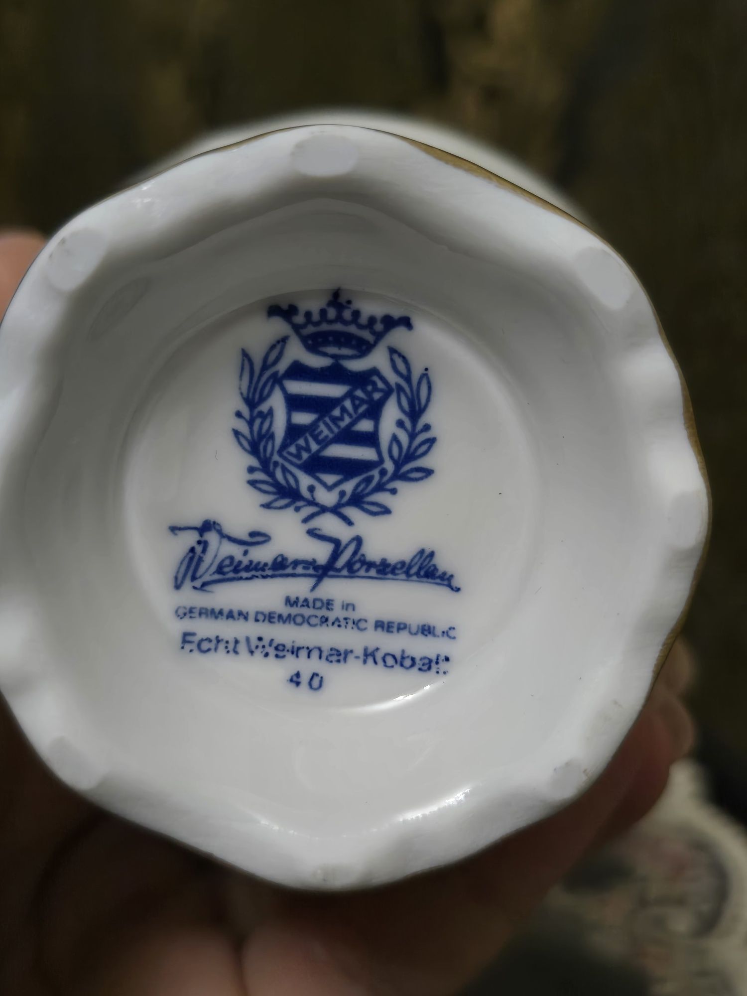 Вишукана ваза для квітів weimar porzellan