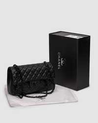 Chanel Classic 2.55 Medium Double Flap in Black