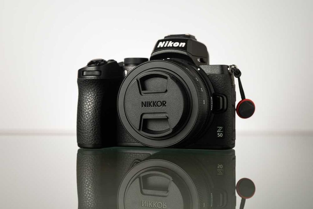 Nikon Z50 com lente 16-50 como nova
