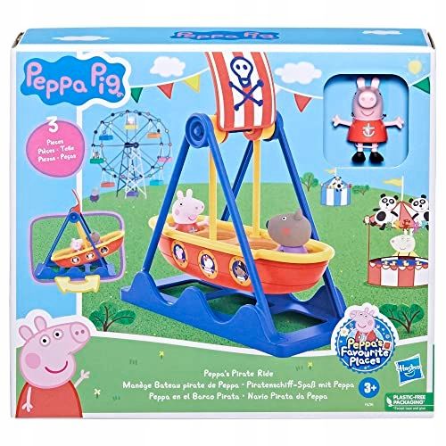 świnak peppa + statek piracki przyjaciele peppa zostaje piratką
