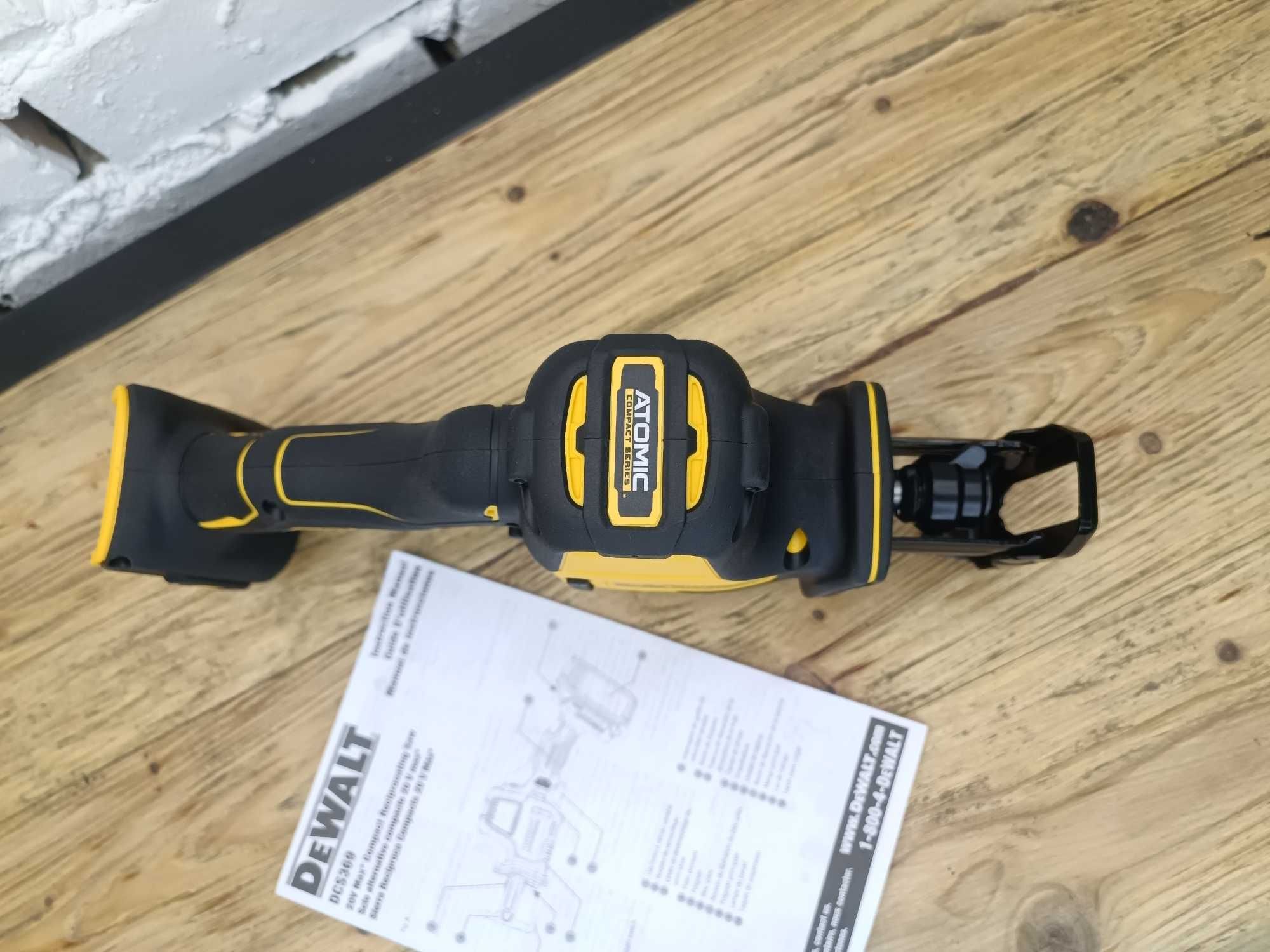Акумуляторна бесщіточна сабельна пила DeWalt DCS369 20v Оригінал з США