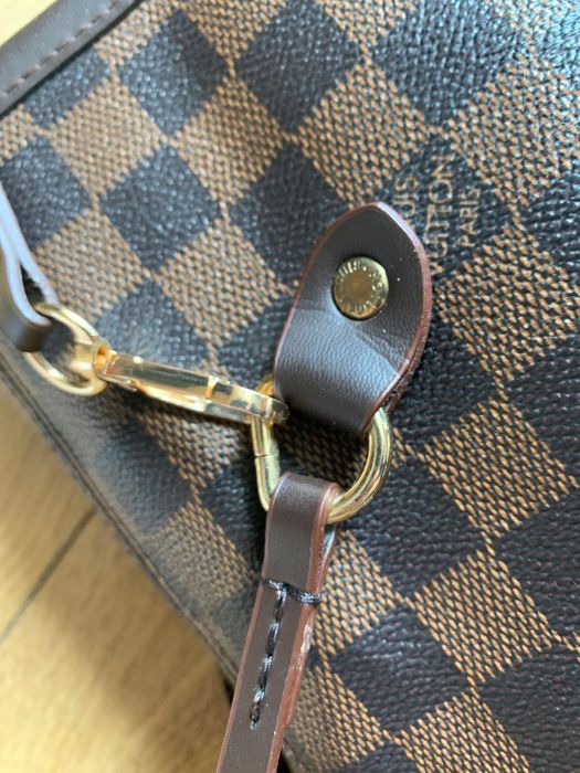 Сумка Louis Vuitton Neverfull GM чек последнее фото
