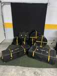 Hardcase conjunto estojos rigidos