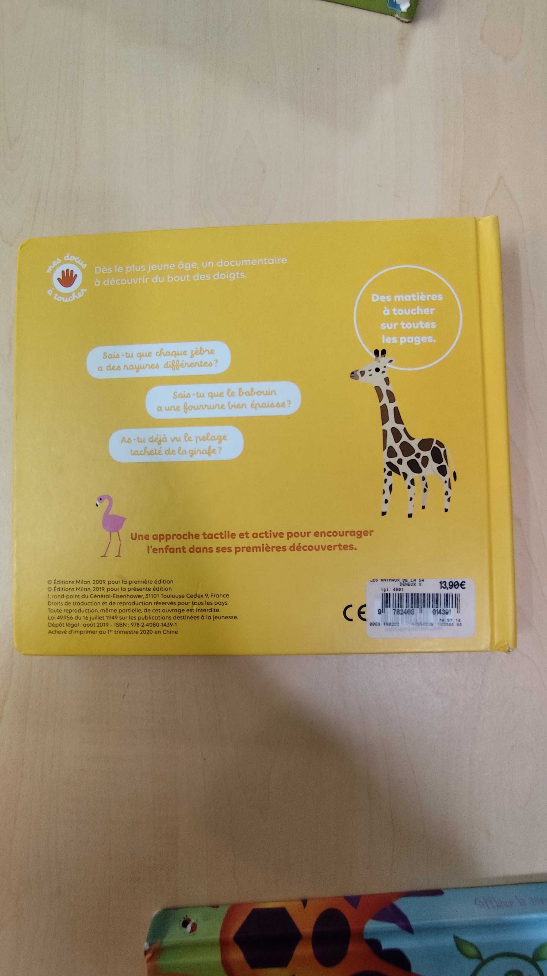 Livro Les Animaux de la Savane