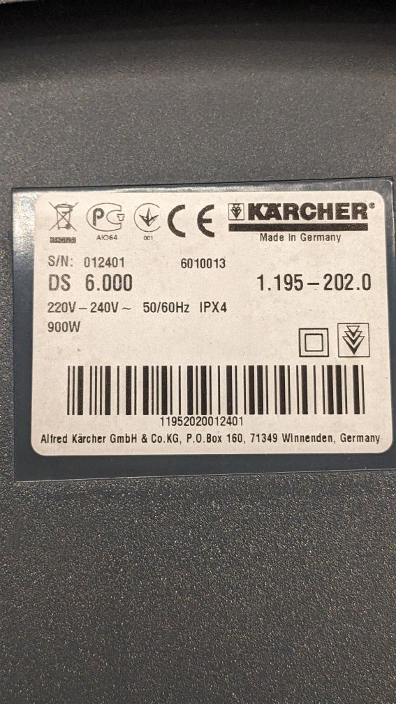 Пылесос Karcher mediclean DS 6000