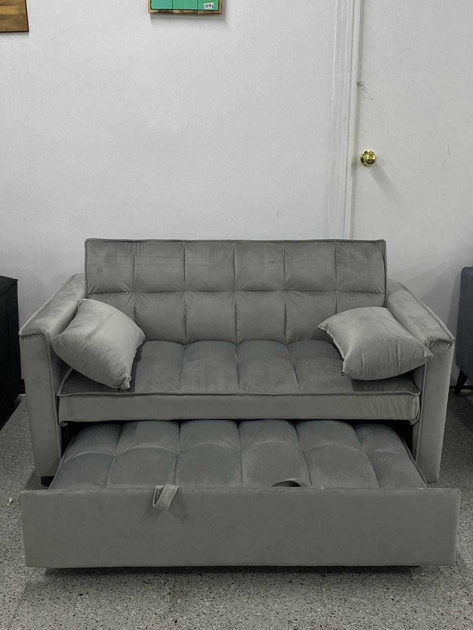 Sofá cama cinza novo - entrega gratuita!!
