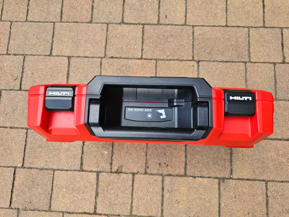 HILTI SD 5000-A22 2xAku ładowarka walizka magazynek zestaw