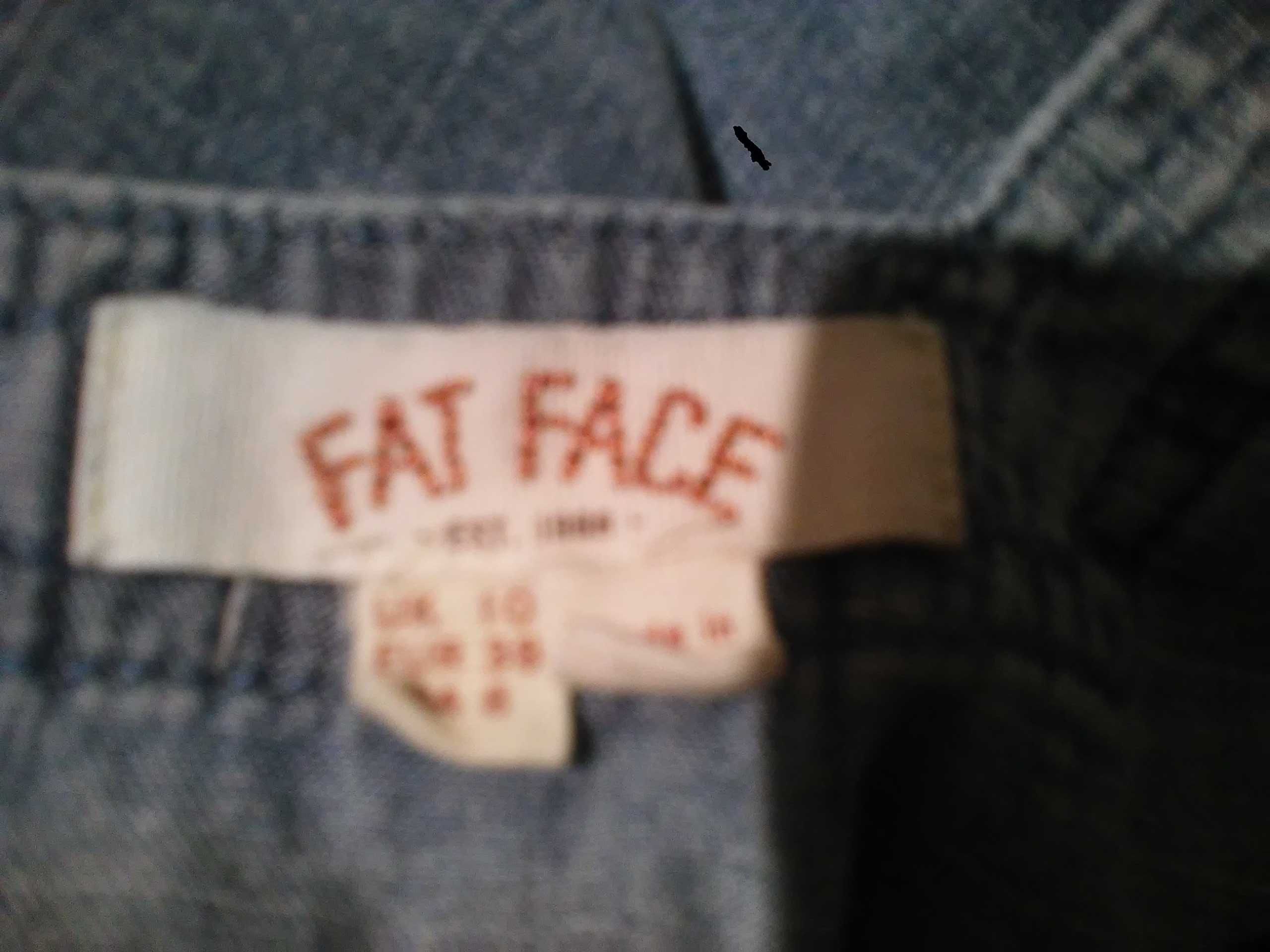 sukienka jeans Fat Face roz. M; 164-170cm  BAWEŁNA