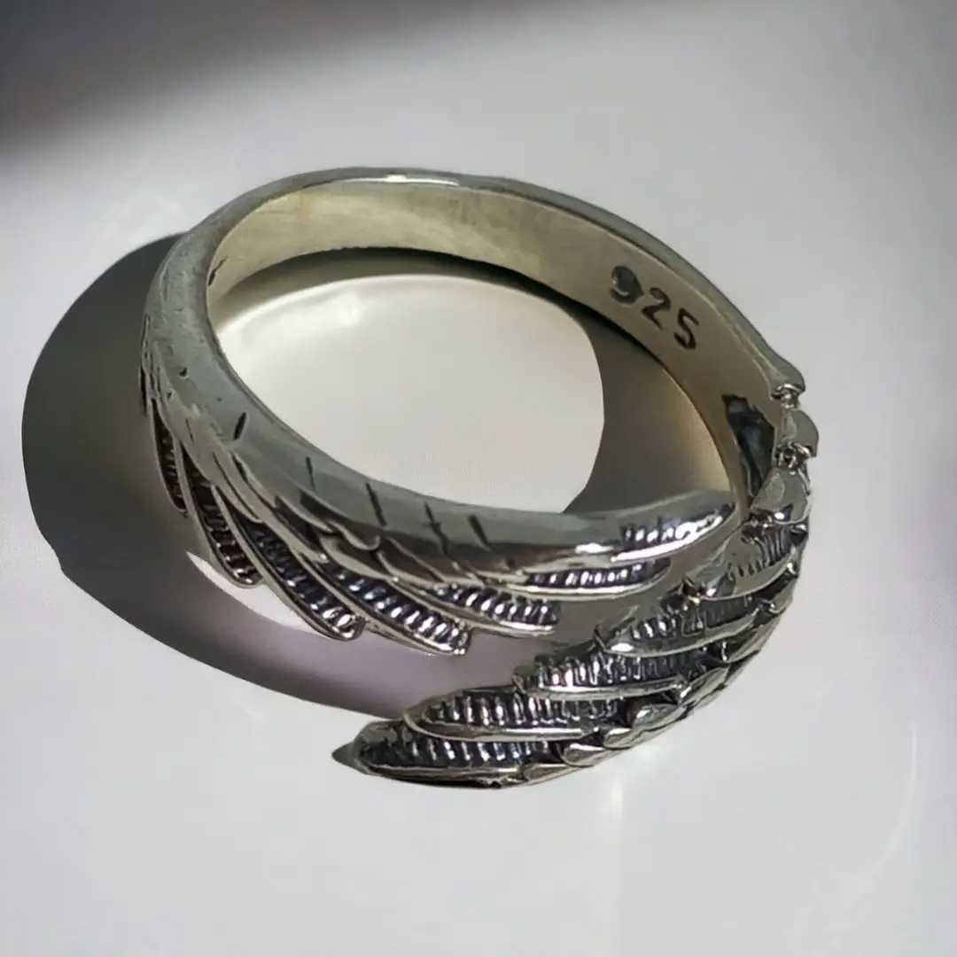 Серебряное женское кольцо Крылья Ангела - жіноче кільце Крила Ангела