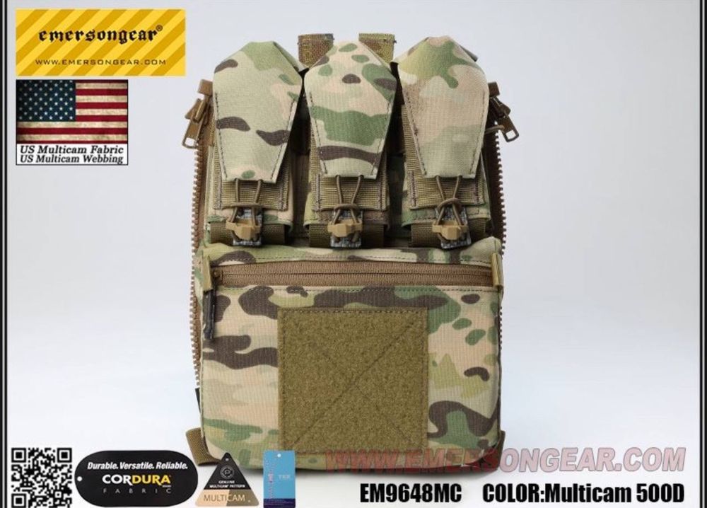 Задня штурмова панель на плитник Emersongear FRO Style V5 Cordura 500