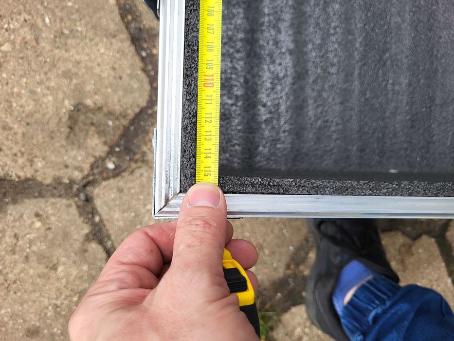 115x56x54 Walizka koła case skrzynia flightcase, FAKTURA
