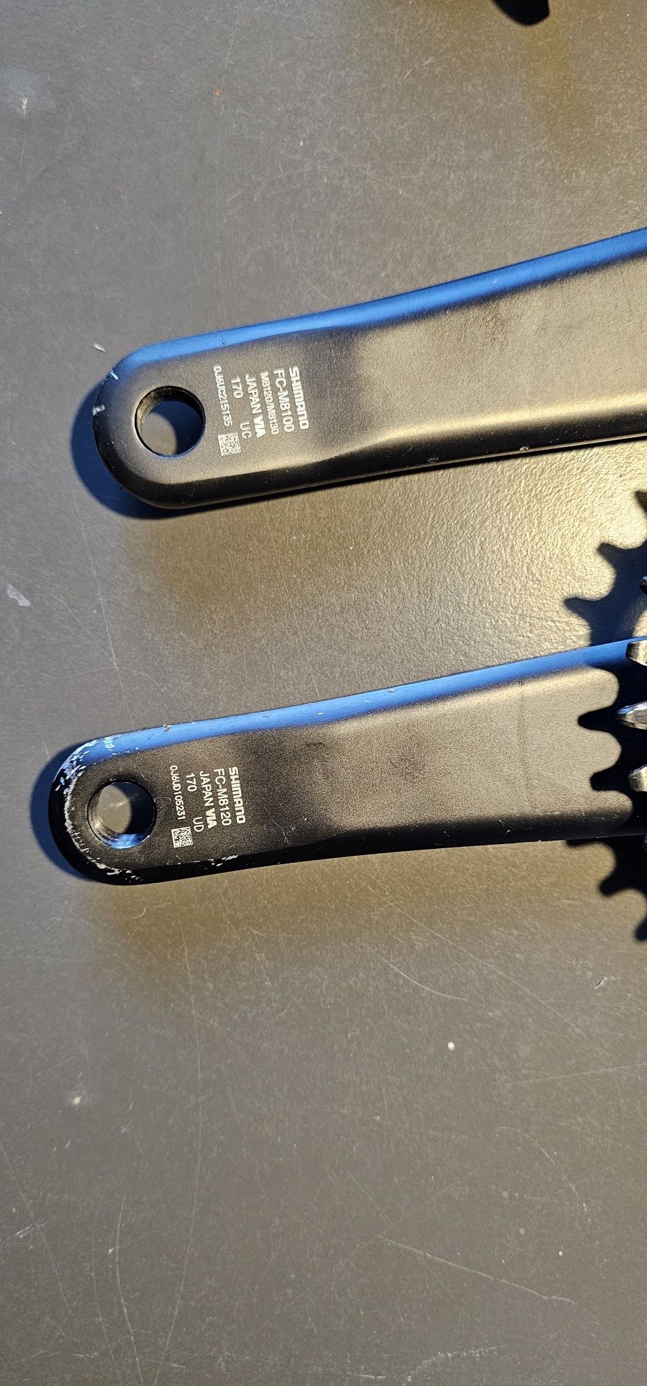 Komplet komponentów Shimano XT – przerzutka, manetka, korba, hamulce