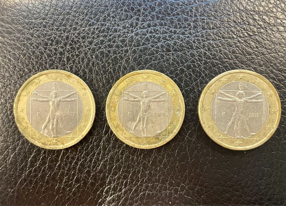 Монети 1 та 2 євро