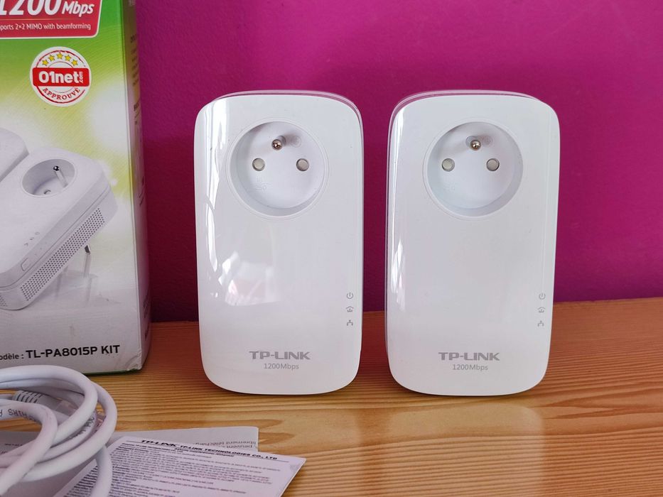 Kit TP-Link AV1200 Gigabit - 2 Adaptadores
