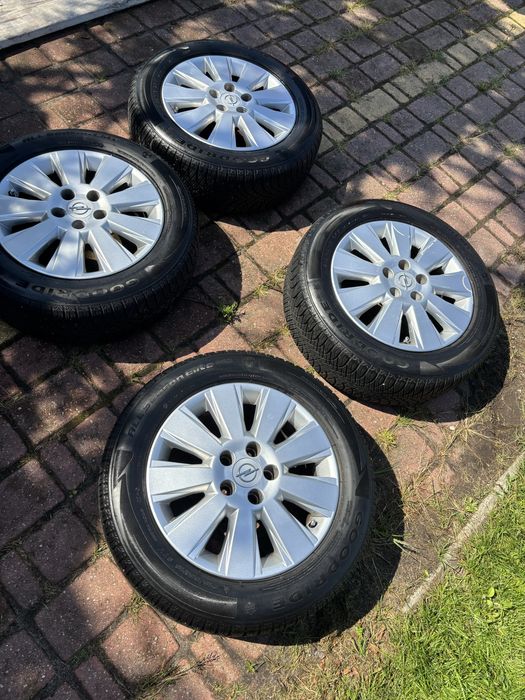 Alufelgi 16 cali 5x110 ze świeżymi oponami wielosezonowi
