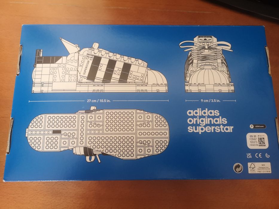 Lego 10282 adidas originals superstar