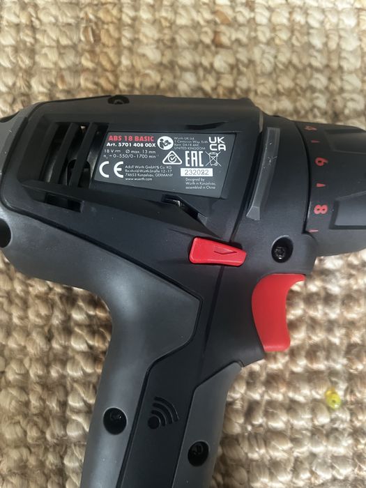 Wkrętarko wiertarka Wurth - NOWY kompletny Zestaw