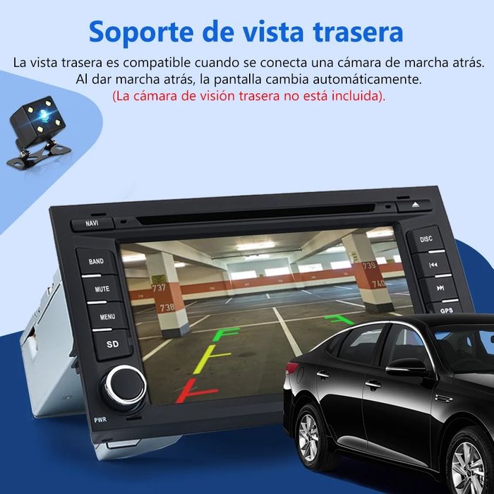 Rádio Seat Leon Mk3 5F 2din GPS com LEITOR CD/DVD BLUETOOTH Windows CE