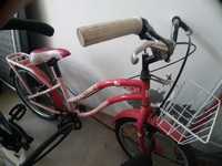 Bicicleta  menina estilo antigo