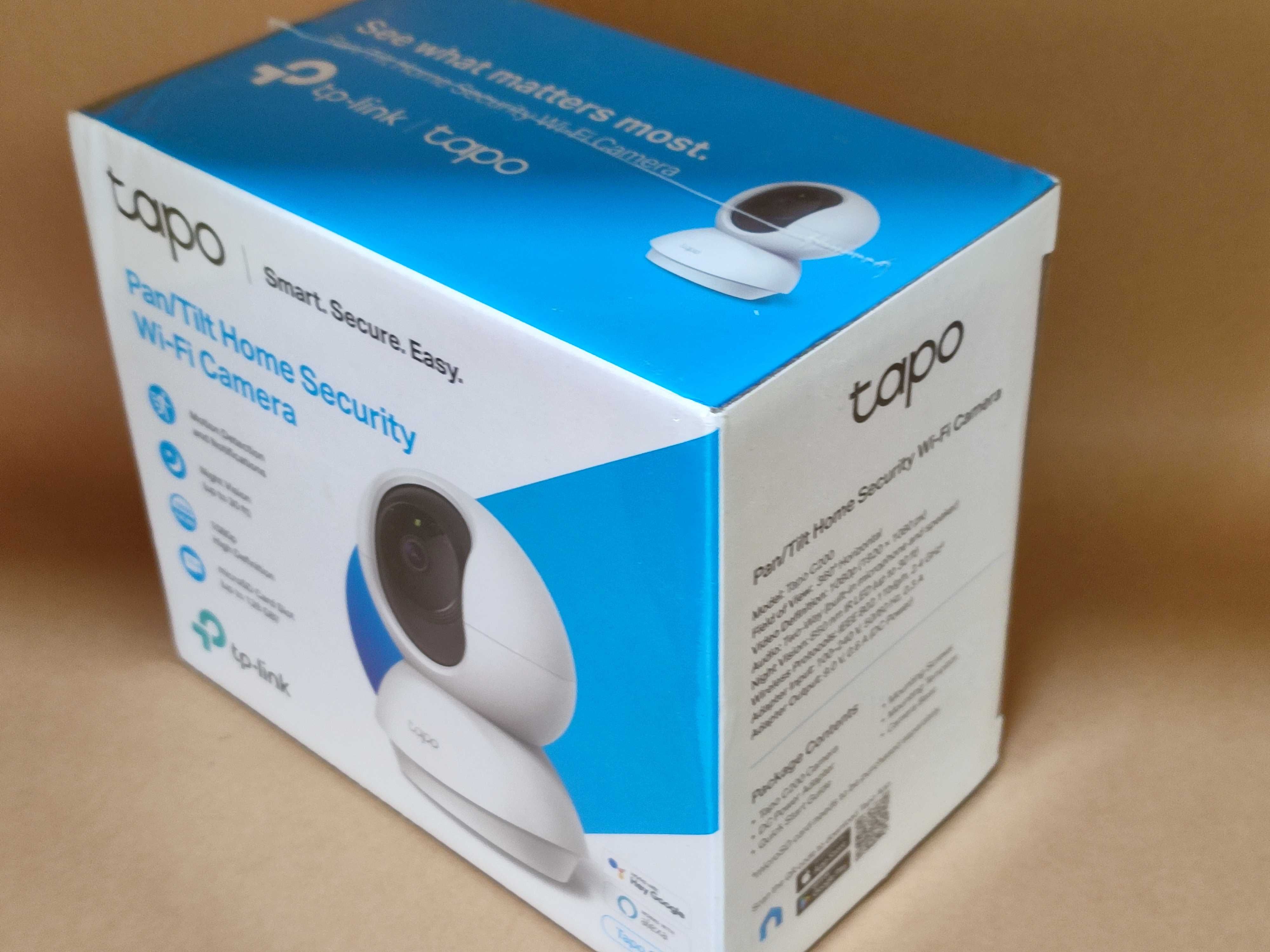 Tp-Link C200 Câmara de Segurança Doméstica Wi-Fi Panorâmica Pan/Tilt