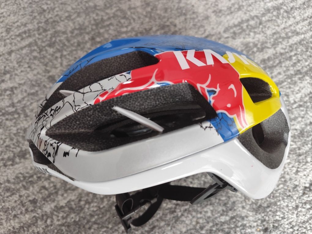 Kask Protone Roz M 52-58cm Rowerowy Szosowy MTB Red Bull Wys24h