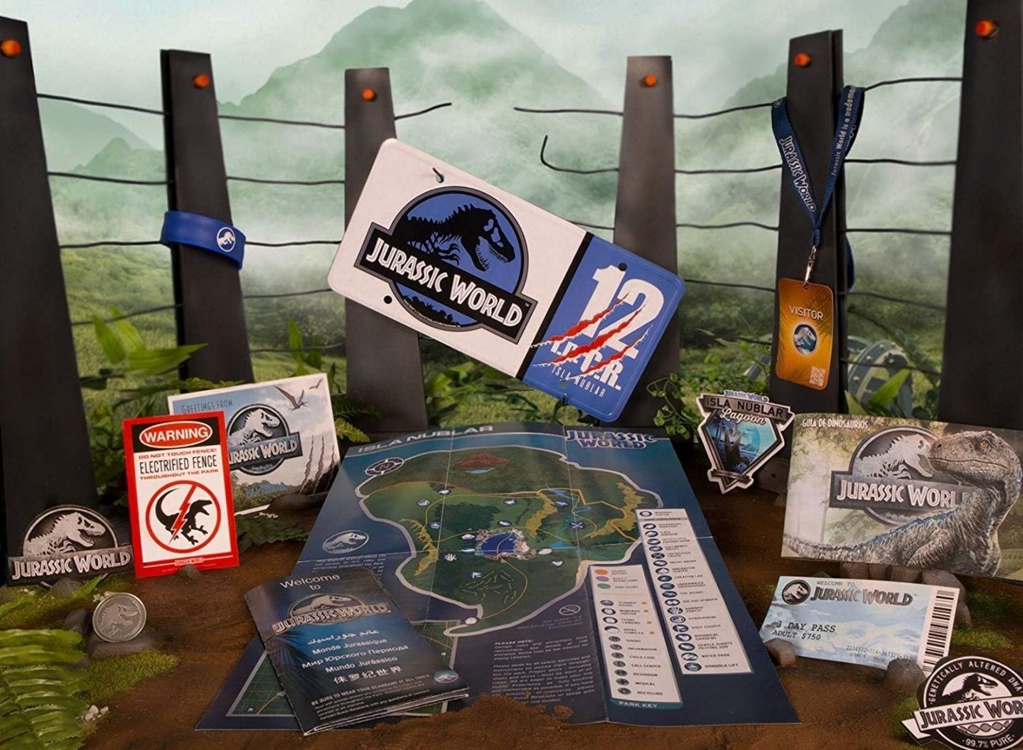 Jurassic World Deluxe Deluxe Kit Zestaw Doctor Collector