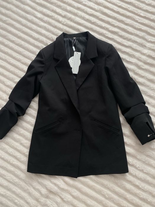 Жакет жіночий чорний сірий