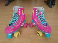 Patins de menina pouco usados