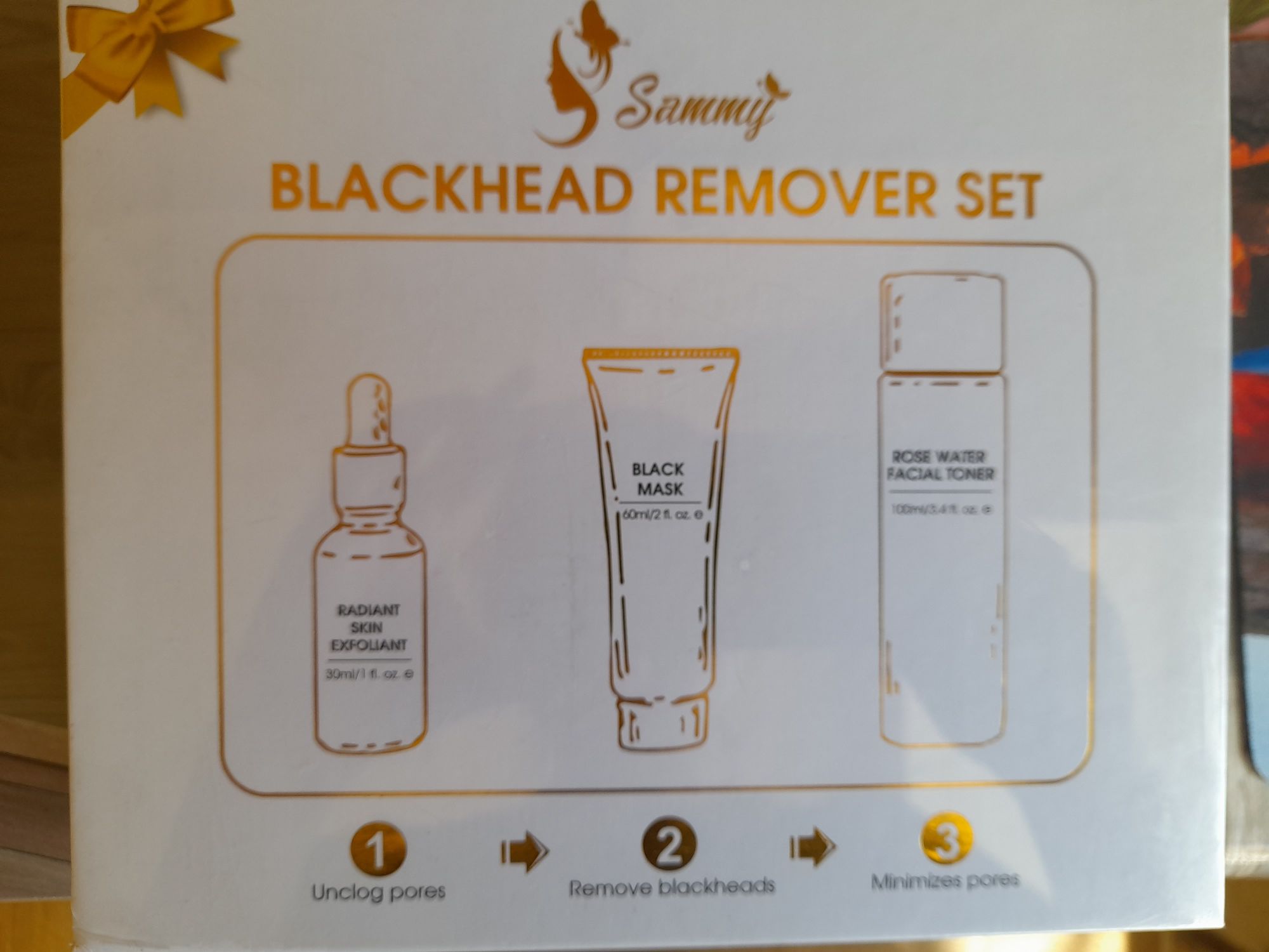 Набор для лица из 3х предметов Blackhead