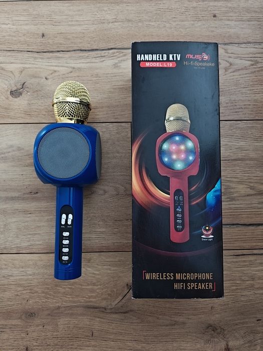 Mikrofon Bluetooth karaoke