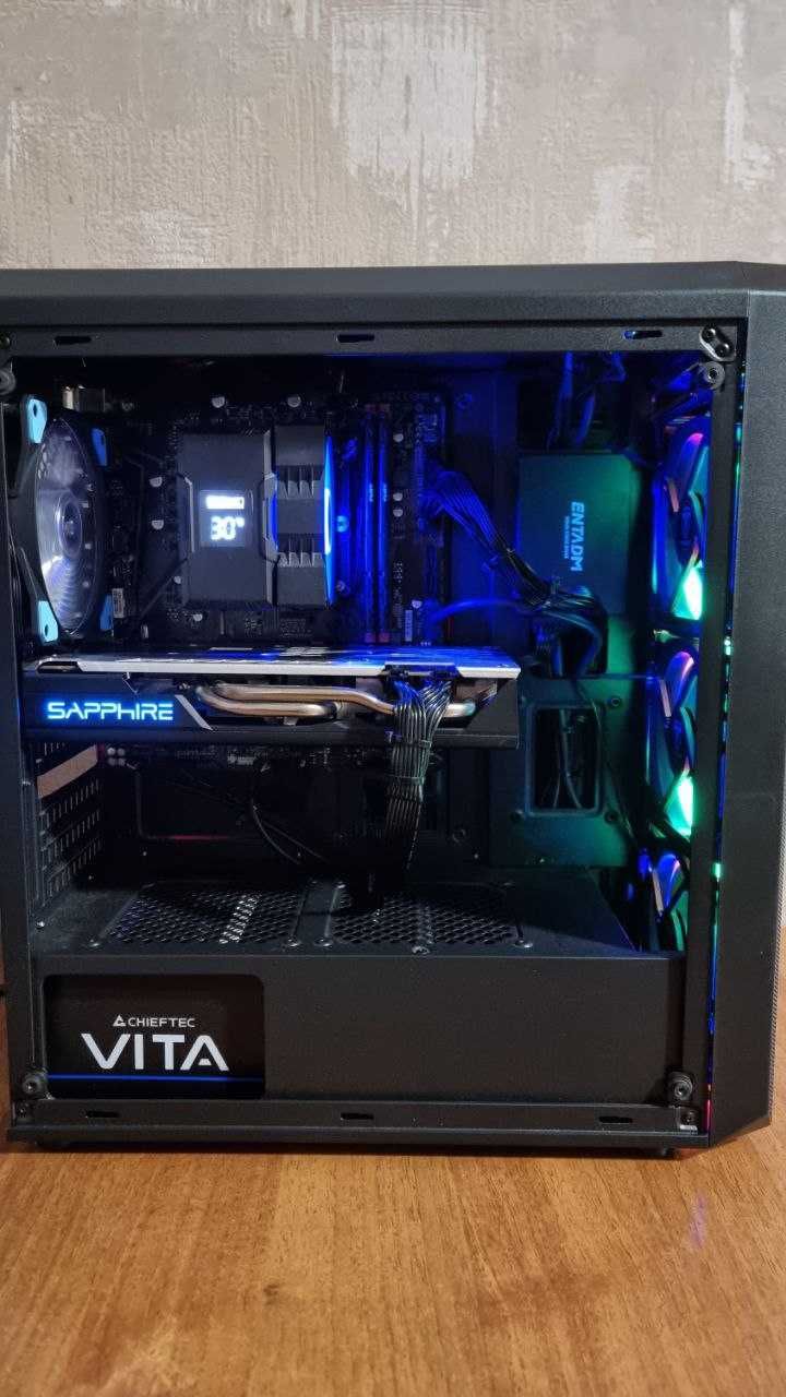 Ігровий ПК Intel Core i3 10105, 16 Gb DDR 4, RX 580 8 Gb, SSD 240 Gb