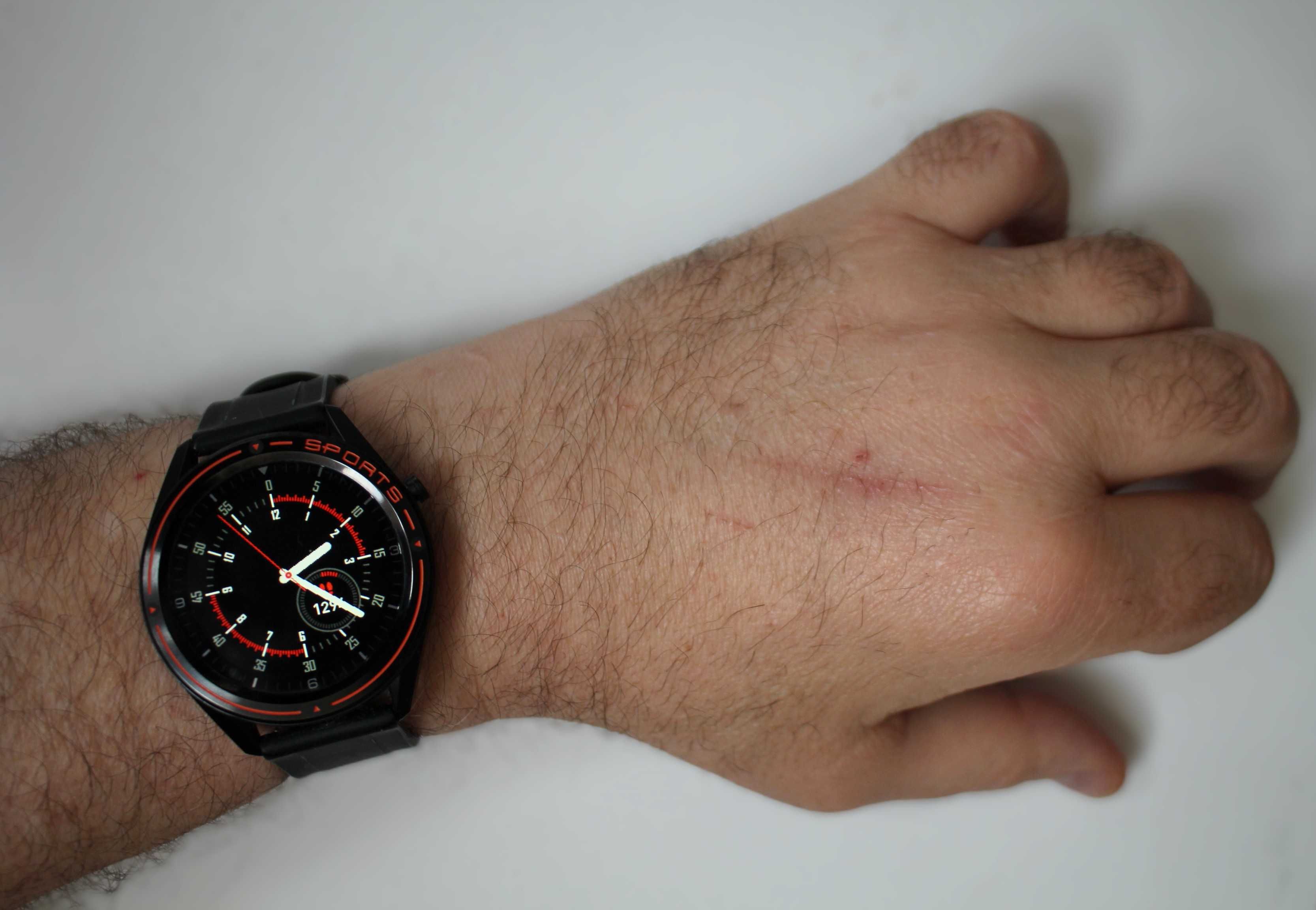 2e смарт-часы motion gt 46 mm black-orange