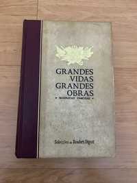 Livro grandes vidas grandes obras