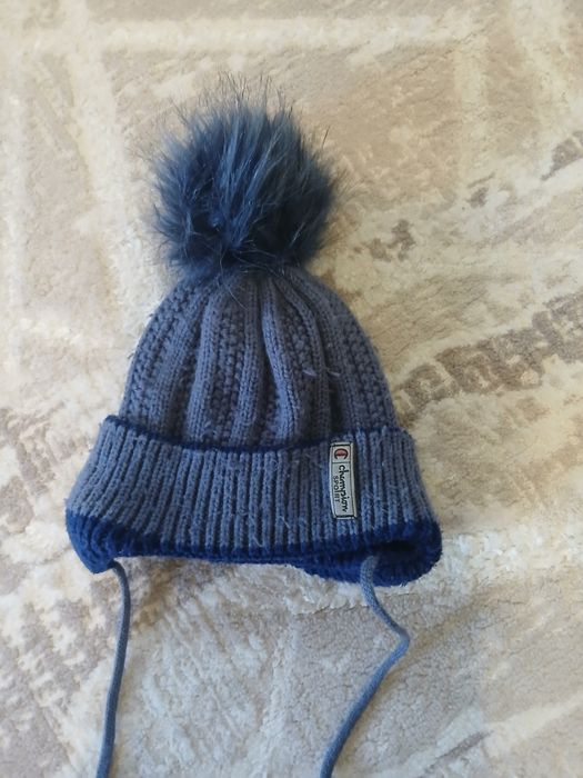Зимня теплюча шапка на флісі, 3-4 роки