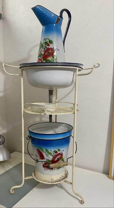 Lavatório antigo - conj. 7 peças