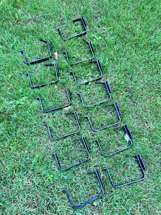 Uchwyt hak rynnowy doczołowy galeco stal2 13 sztuk