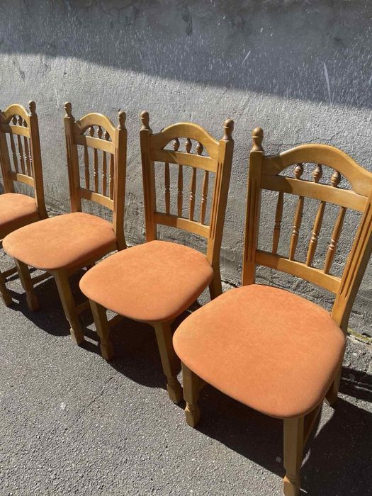 Деревʼяні стільці 4шт