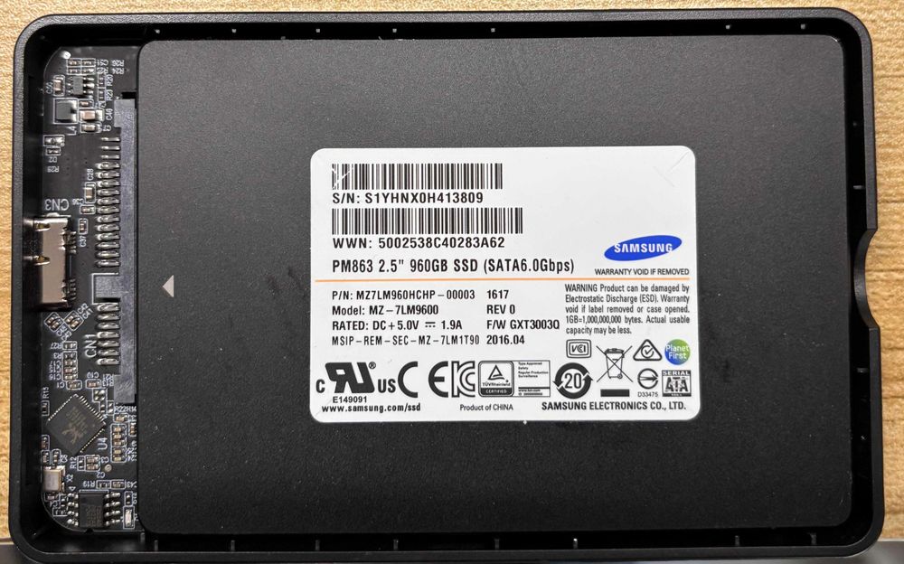 Dysk zewnętrzny USB3 SSD 1TB Samsung