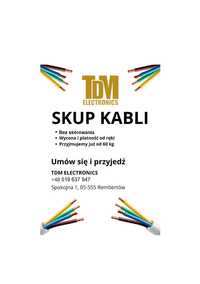 Kabel Cu kabel miedziany Gotówka od ręki!