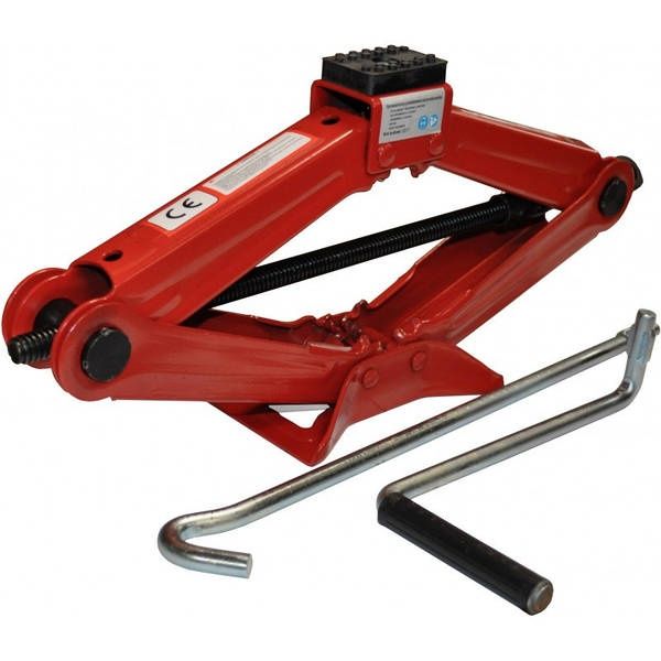 Домкрат механический Kraft&Dele 1.5т — новый + подарок пасатижи