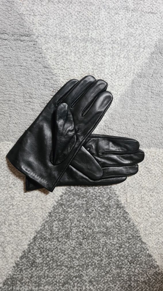 Skorzane rękawiczki Wittchen męskie - rozmiar L
