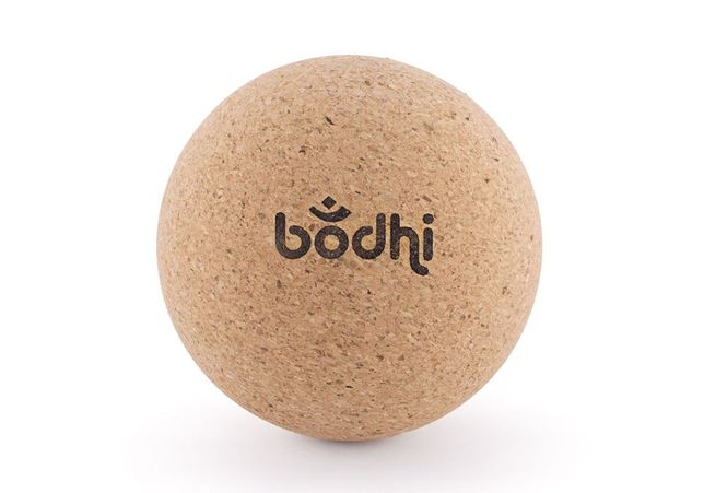 Массажный мячик Bodhi Cork 12см Бежевый