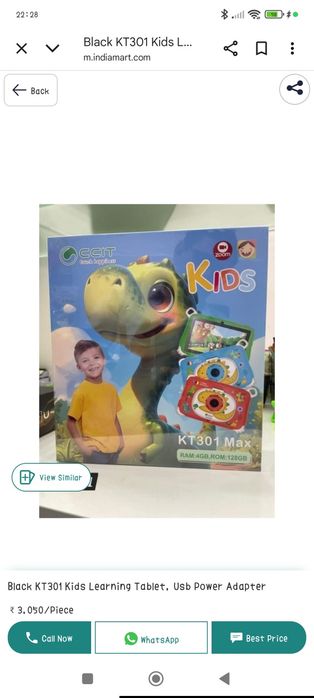 Tablet CCIT para criança