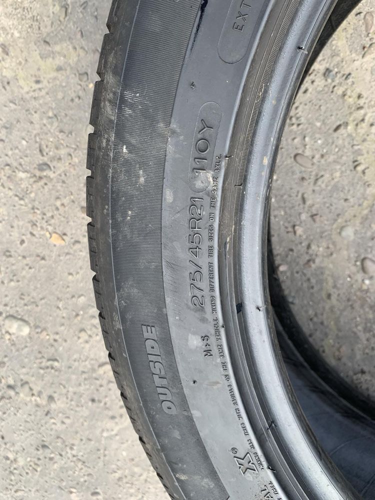 Шини 275/45 R21 Michelin 2021p літо 6,5мм