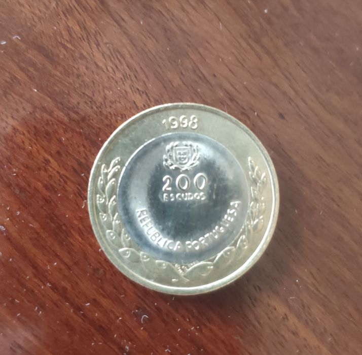 Moeda de 200 escudos 1999 Unicef / Expo 98