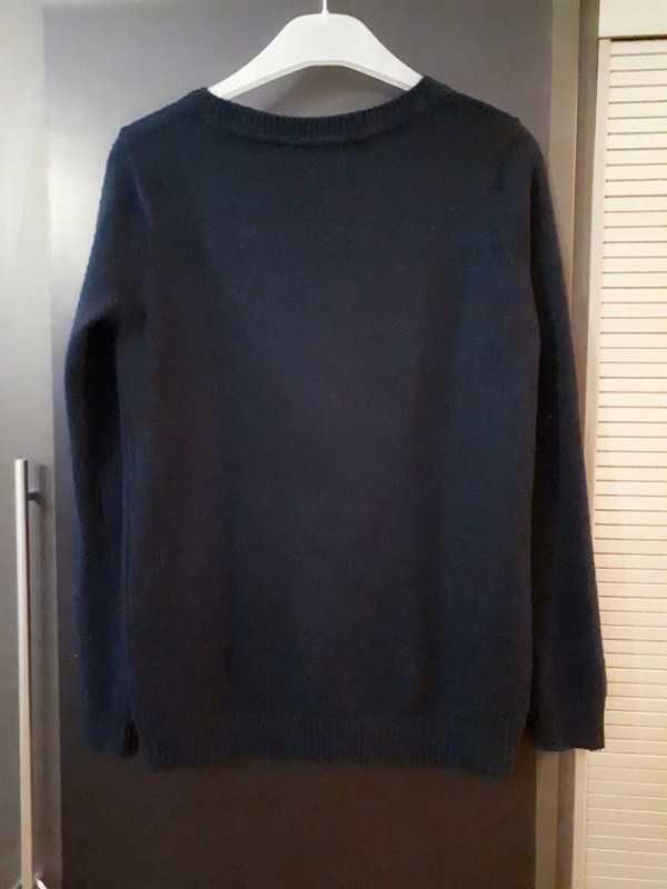 Granatowy sweter || Cropp || XS