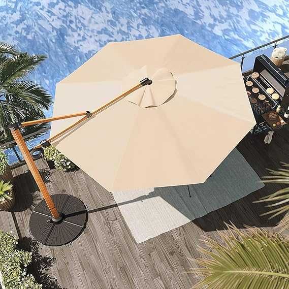 Nowy parasol ogrodowy / osłona tarasu / UV / parasolka 300x300 !A3371!