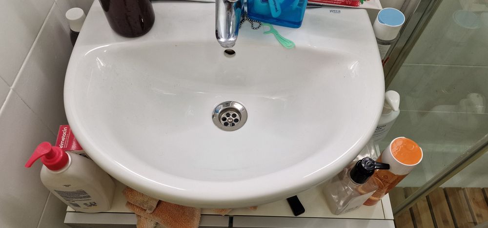 Bidé Roca + lavatorio Roca e movel encaixe