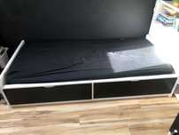 Łóżko z materacem IKEA FLAXA z materacem 90cm