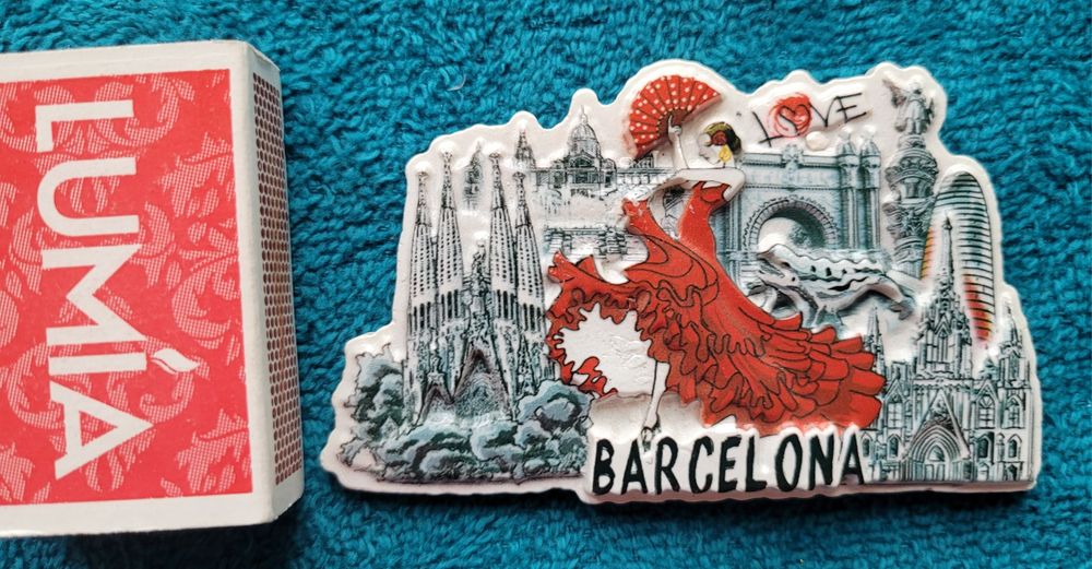 Magnes na lodówkę Barcelona